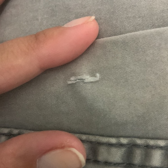 Free People gray flare wide leg high waist stretchy button up COMFY jeans 🌼 - Picture 8 of 10